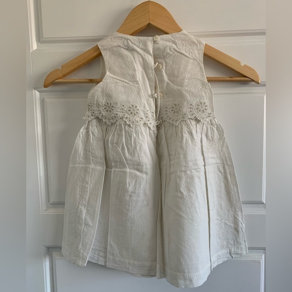 Baby Gap white dress - Size 3T - Picture 3 of 5